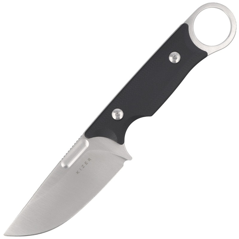 Nóż Kizer Cabox Black G10, Satin 154CM by Jonathan Styles (1048C1)