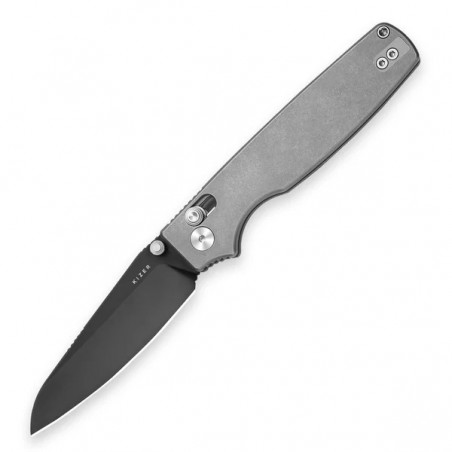 Nóż składany Kizer Original 2 Gray Titanium, Matte DLC Ultra S45VN (Ki3605.2SA1)