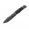 Nóż składany Kizer Coywolf Gray Titanium / Black Carbon Fiber, Acid-Washed Damascus by Derek Sharon (Ki3685A1)