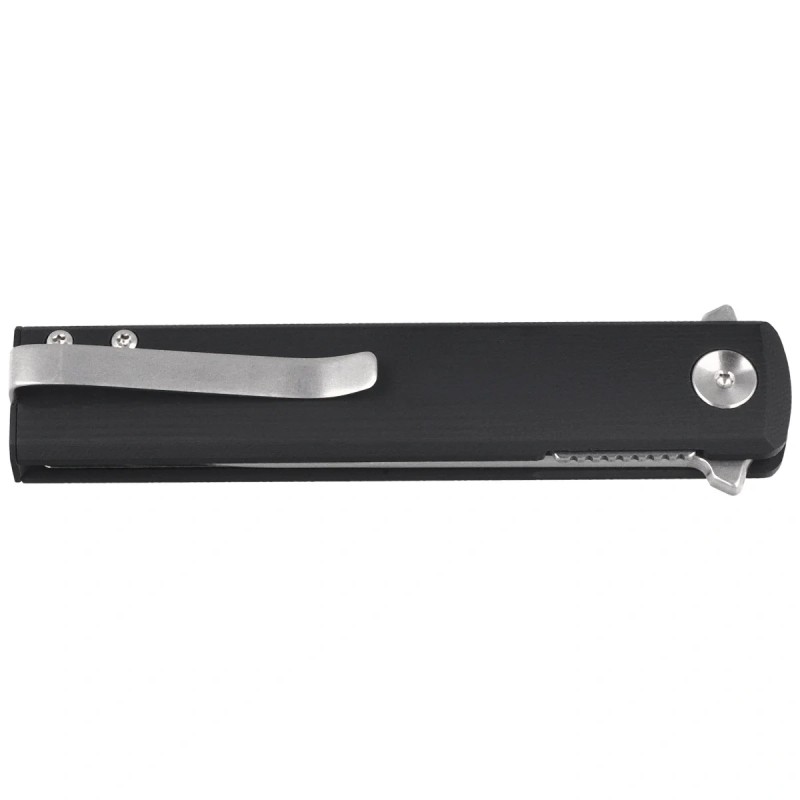 Nóż składany Fox Chnops Tactical Black G10, Stonewashed Hybrid Cryo by Raven Knives Design (FX-545 G10BSW)