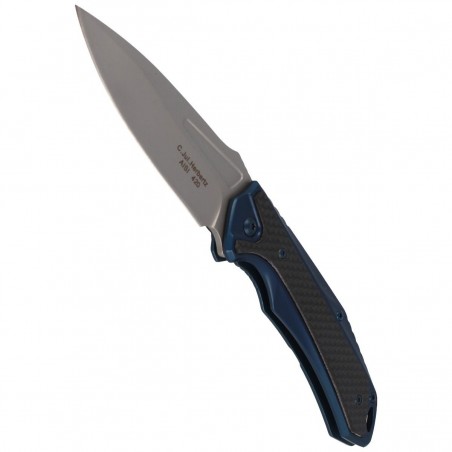 Nóż Herbertz Solingen Carbon Drop Point Folder 92mm (576712)