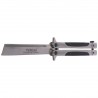 Nóż składany motylek TOKISU Balisong Black G10/Steel, Satin (02174)