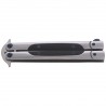 Nóż składany motylek TOKISU Balisong Black G10/Steel, Satin (02174)