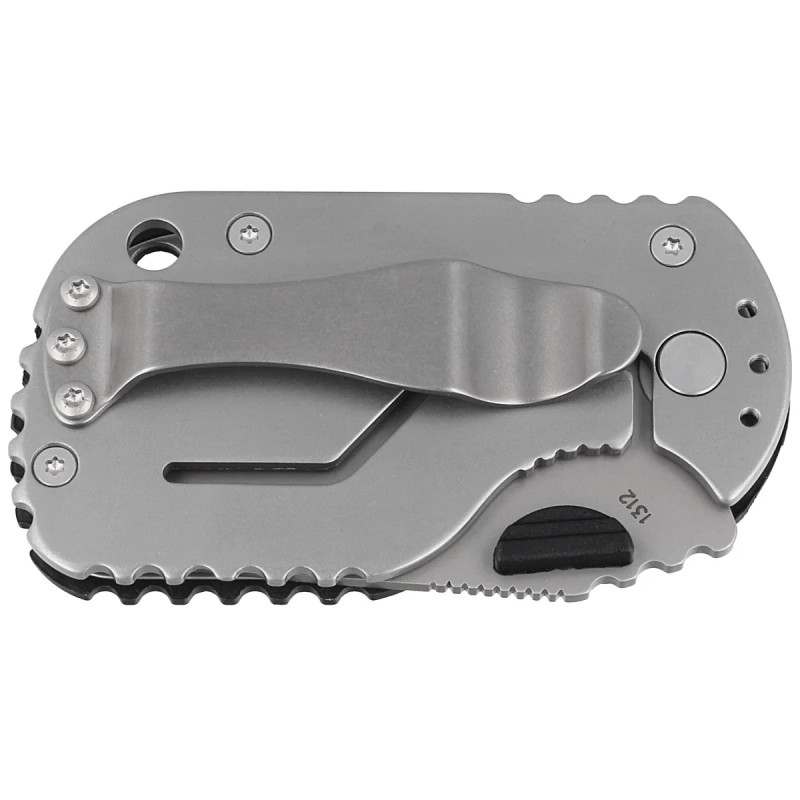 Nóż składany Böker Plus Subcom 2.0 Black Zytel, Beadblast D2 by Chad Los Banos (01BO525)