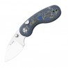 Nóż składany Kizer Microbe Multicolored Vortex Micarta, Satin 14C28N by Maksim Epifantsev (V2742A6)