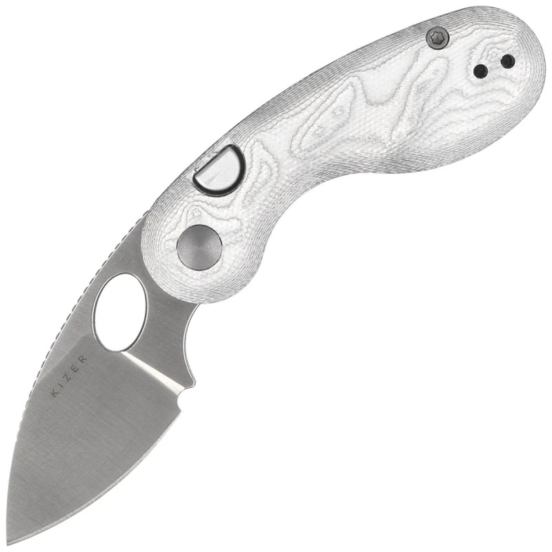 Nóż składany Kizer Microbe Aluminum Foil G10, Satin 14C28N by Maksim Epifantsev (V2742A11)