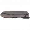 Nóż składany Kizer Harpoon Fold Gray Titanium / Brown Norplex UltreX Micarta, Acid-Washed 3-layer Composite Steel by Maverick Cu