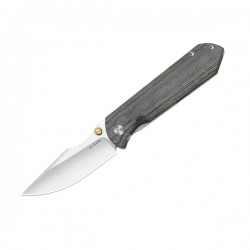 Nóż składany Kizer Harpoon Fold Gray Titanium / Black Norplex UltreX Micarta, Satin Elmax by Maverick Customs (Ki4784A2)
