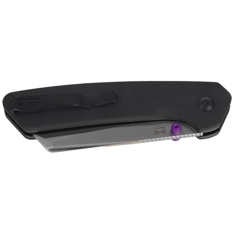 Nóż składany Kizer Madrac Black Aluminium, Satin S45VN by Matteo Pignatelli (Ki3693A2)