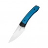 Nóż składany Kizer Mini MoMo Black-Blue Aluminum, Satin 154CM by Vladimir Legachev (V3663C1)