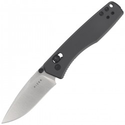Nóż składany Kizer Aegis Gray Aluminum, Satin AEB-L by Azo (V3774A4)