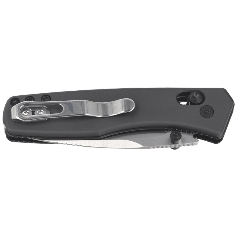 Nóż składany Kizer Aegis Gray Aluminum, Satin AEB-L by Azo (V3774A4)