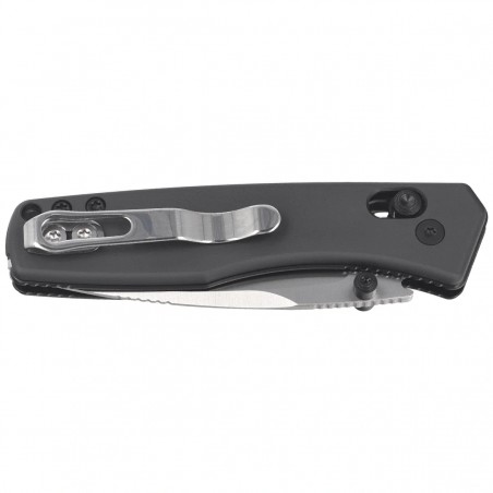 Nóż składany Kizer Aegis Gray Aluminum, Satin AEB-L by Azo (V3774A4)