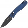 Nóż składany Kizer Aegis Blue Aluminum, Black Matte DLC AEB-L by Azo (V3774A3)
