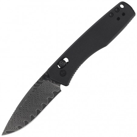 Nóż składany Kizer Aegis Black G10, Damascus by Azo (V3774A2)