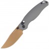 Nóż składany Kizer Phoca CC Gray Aluminum, Sunset Metal PVD AEB-L (V3780A2)