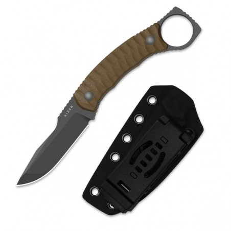 Nóż Kizer Billy Bones Sand G10, Gray PVD/Stonewashed AEB-L by Maksim Epifantsev (1115A2)