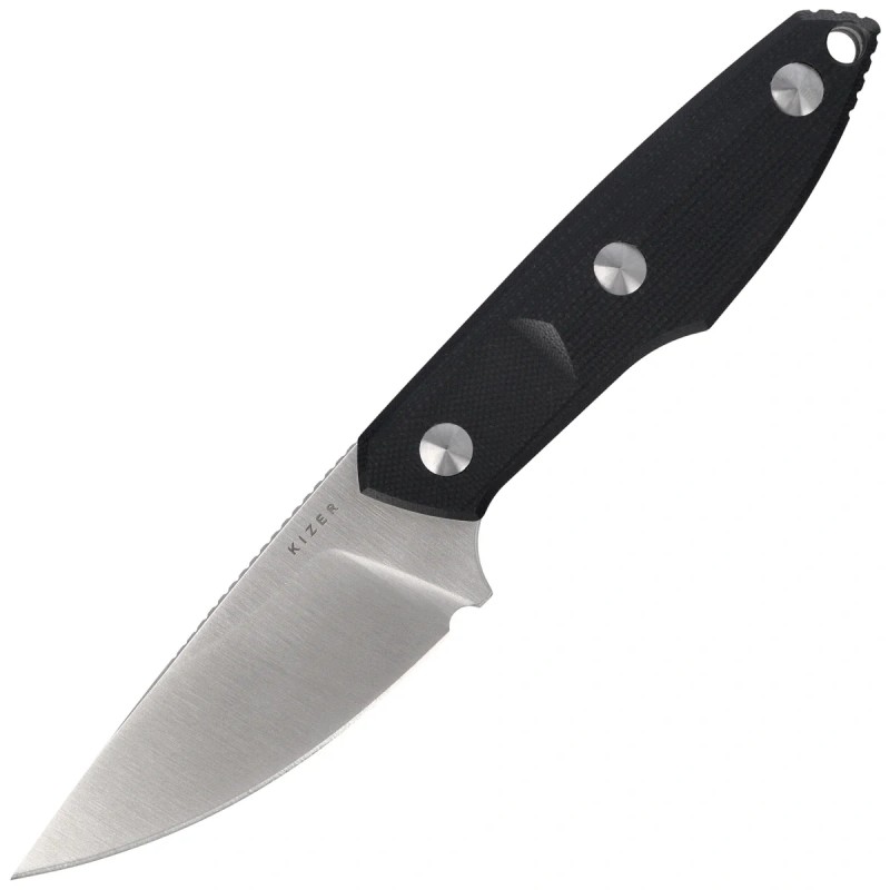 Nóż Kizer Splinter Black-Brown G10, Satin AEB-L by Kornel Kiss (1087A1)