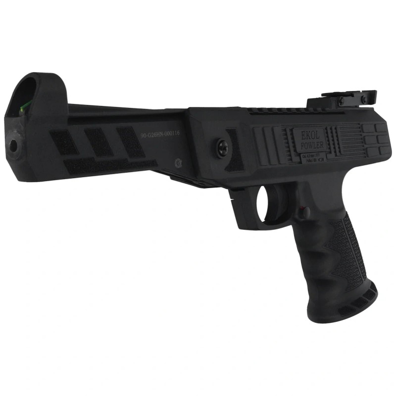Pistolet wiatrówka Voltran Ekol Fowler Black 4.5 mm