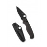 Nóż składany Spyderco ButtonUp Carbon Fiber, Black 8Cr13MoV by Eric Glesser (C275CFPBK)