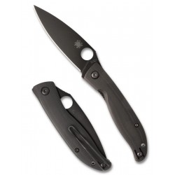 Nóż składany Spyderco Mantra 4 Black G10, Black 8Cr13MoV by Eric Glesser (C274GBBKP)