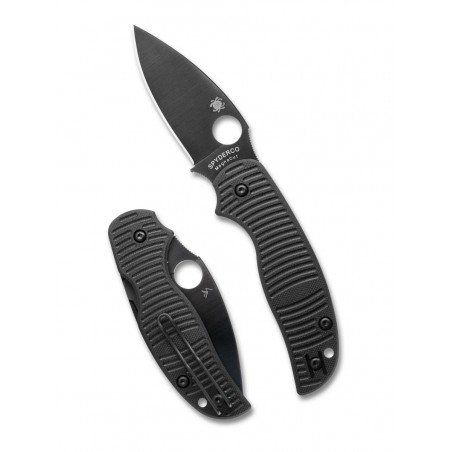 Nóż składany Spyderco Sage 5 Salt Black G10, Black TiCn MagnaCut by Sal Glesser (C123GPBKMCBK)