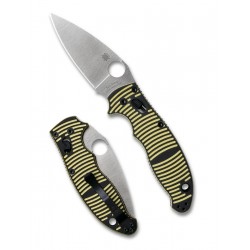 Nóż składany Spyderco Manix 2 Salt Yellow-Black G10, Satin MagnaCut by Eric Glesser (C101GBKYLMCP2)