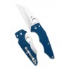 Nóż składany Spyderco YoJumbo Cobalt Blue G10, Satin SPY27 by Michael Janich (C253GPCBL)