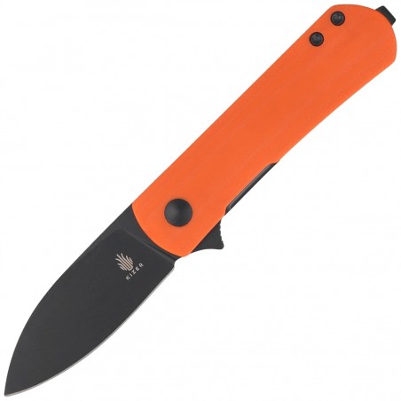 Nóż składany Kizer Yorkie Orange G10, Black PVD Nitro-V by Ray Laconico (V3525A2)