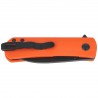 Nóż składany Kizer Yorkie Orange G10, Black PVD Nitro-V by Ray Laconico (V3525A2)