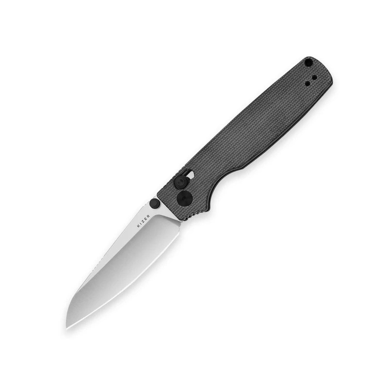 Nóż składany Kizer Original 2 Black Micarta, Satin 14C28N (V3605.2SA1)