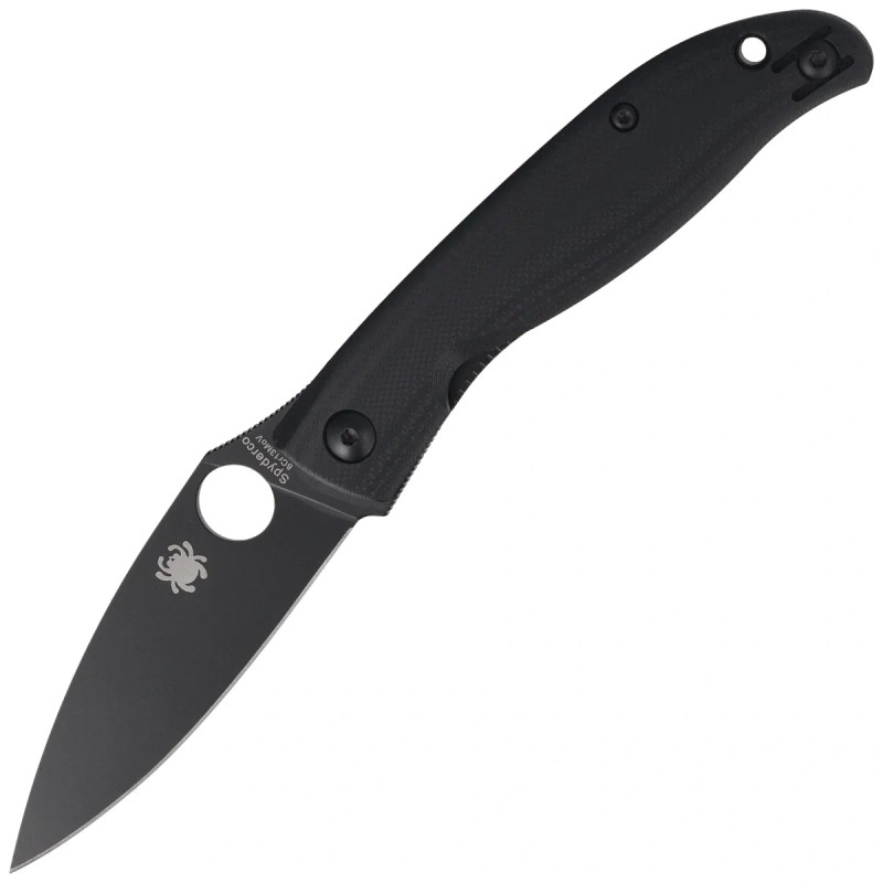 Nóż składany Spyderco Mantra 4 Black G10, Black 8Cr13MoV by Eric Glesser (C274GBBKP)