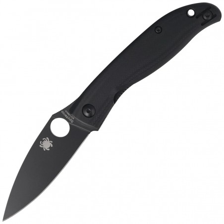 Nóż składany Spyderco Mantra 4 Black G10, Black 8Cr13MoV by Eric Glesser (C274GBBKP)