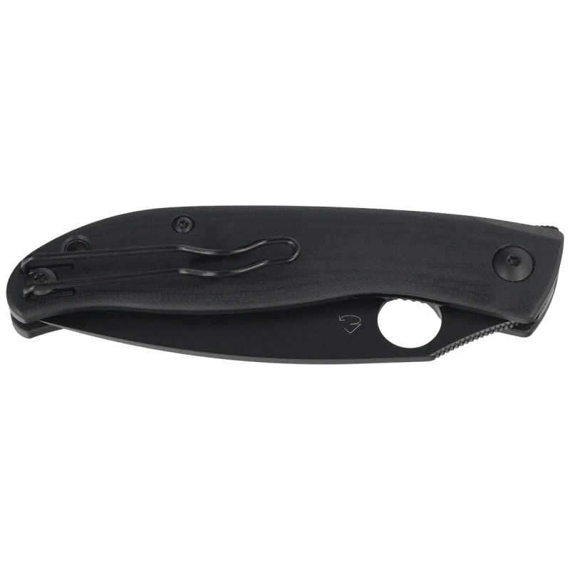 Nóż składany Spyderco Mantra 4 Black G10, Black 8Cr13MoV by Eric Glesser (C274GBBKP)