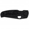 Nóż składany Spyderco Edgerati Black Aluminium, Black DLC CPM S30V by Sal Glesser (C266BKALBKP)