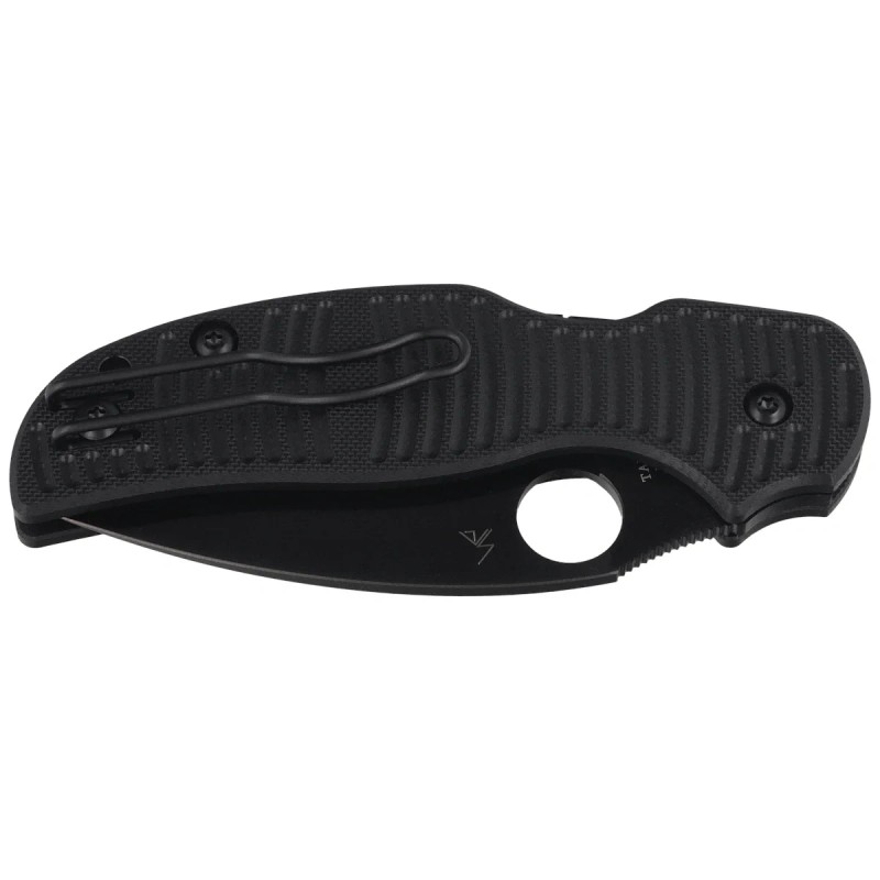 Nóż składany Spyderco Sage 5 Salt Black G10, Black TiCn MagnaCut by Sal Glesser (C123GPBKMCBK)