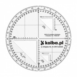 Protraktor kątomierz mapowy V3