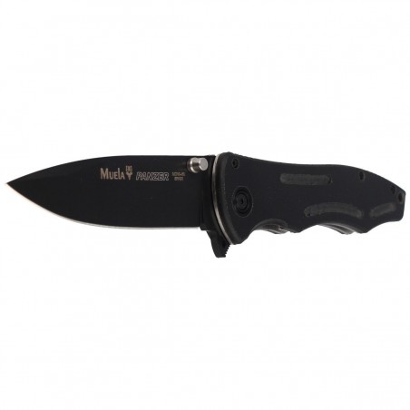 Nóż składany Muela Panzer-10N Black PTB/Fiber Glass, Black PTFE X60CrMoV15