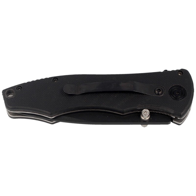 Nóż składany Muela Panzer-10N Black PTB/Fiber Glass, Black PTFE X60CrMoV15