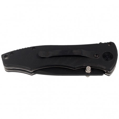 Nóż składany Muela Panzer-10N Black PTB/Fiber Glass, Black PTFE X60CrMoV15