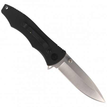 Nóż składany Muela Panzer-10 Black PTB/Fiber Glass, Satin X60CrMoV15