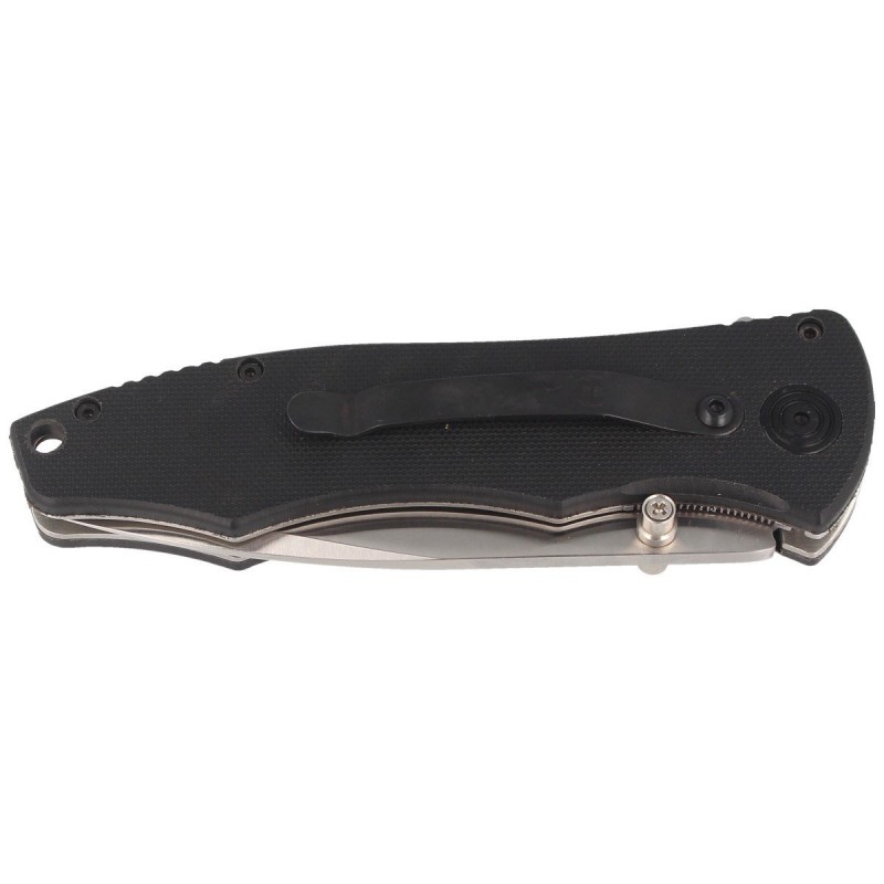 Nóż składany Muela Panzer-10 Black PTB/Fiber Glass, Satin X60CrMoV15