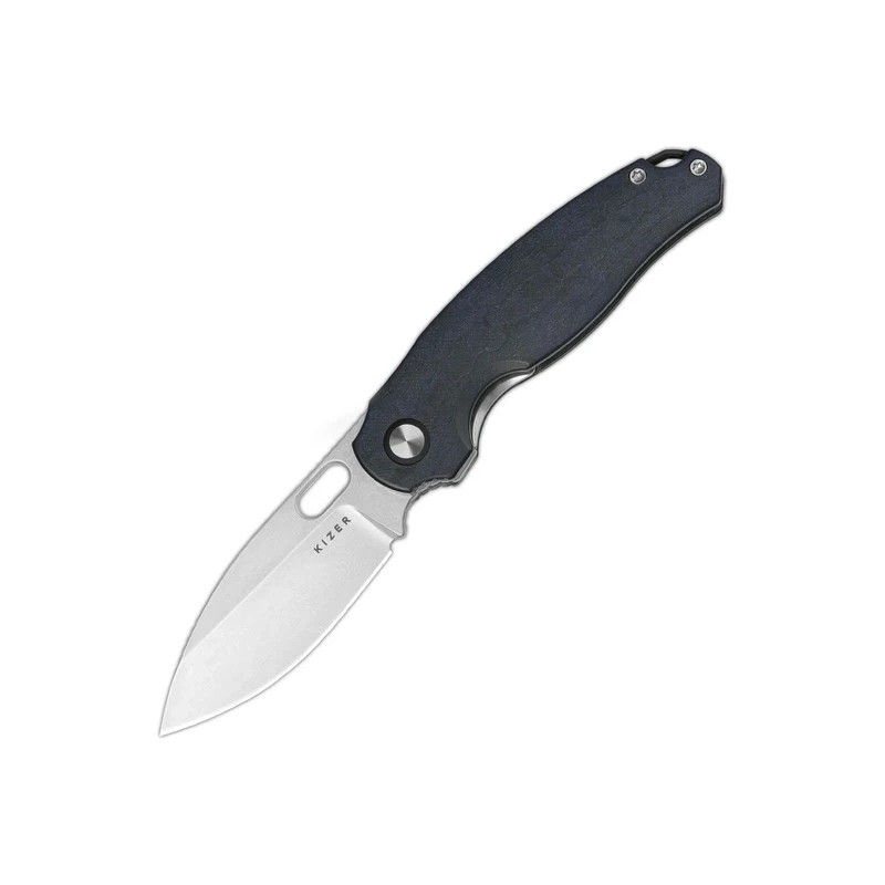 Nóż składany Kizer Seagull Blue Canyon Richlite, Stonewashed 14C28N (V3770A2)