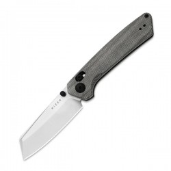 Nóż składany Kizer Madrac Black Norplex UltreX Micarta, Satin Nitro-V by Matteo Pignatelli (V3693A3)