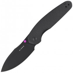 Nóż składany Kizer Meteora Black Aluminum, Black PVD Nitro-V by Evgeniy Bulychev (V3730A2)
