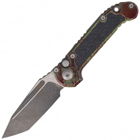 Nóż automatyczny Microtech LUDT Gen III T/E Signature Outbreak Aluminium, Outbreak M390MK by Tony Marfione (1136-1OBS)