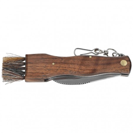 Nóż do grzybów Maserin 800 Walnut Wood, Satin 420