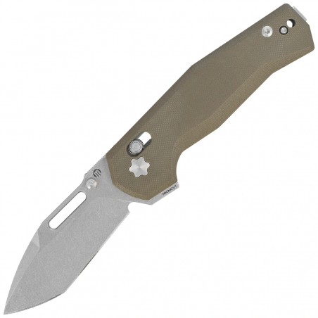 Nóż składany Maserin CB-1, 632/G10V Olive Green G10, Stonewashed MagnaCut