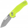 Nóż składany Maserin CB-1, 632/G10G Neon Yellow G10, Stonewashed MagnaCut