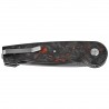 Nóż składany Maserin Summit 490/FCA Black-Orange Fat Carbon, Satin MagnaCut